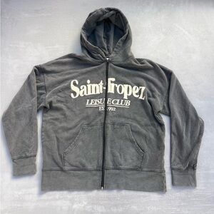 TOPSHOP Oversized Saint Tropez Hoodie